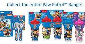 Playtex Mealtime Paw Patrol Utensils for Boys Including 1 Spoon and 1 Fork(Pack of 1)