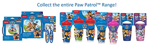 Playtex Mealtime Paw Patrol Utensils for Boys Including 1 Spoon and 1 Fork(Pack of 1)