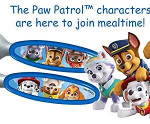 Playtex Mealtime Paw Patrol Utensils for Boys Including 1 Spoon and 1 Fork(Pack of 1)