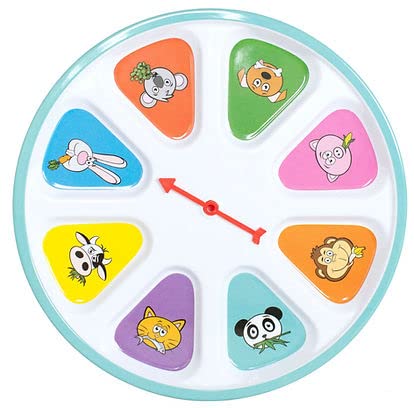 SpinMeal - Healthy Nutrition Plate for Picky Eaters - Spin the Arrow - Meals are Fun Again