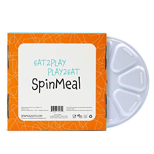 SpinMeal - Healthy Nutrition Plate for Picky Eaters - Spin the Arrow - Meals are Fun Again