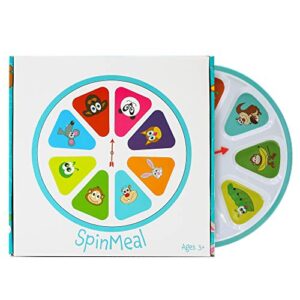 SpinMeal - Healthy Nutrition Plate for Picky Eaters - Spin the Arrow - Meals are Fun Again