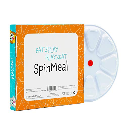 SpinMeal - Healthy Nutrition Plate for Picky Eaters - Spin the Arrow - Meals are Fun Again