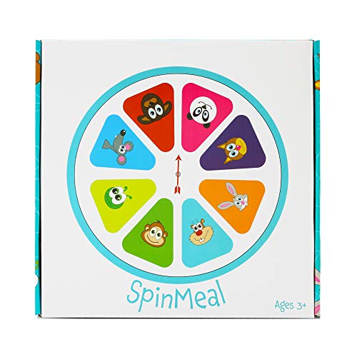 SpinMeal - Healthy Nutrition Plate for Picky Eaters - Spin the Arrow - Meals are Fun Again