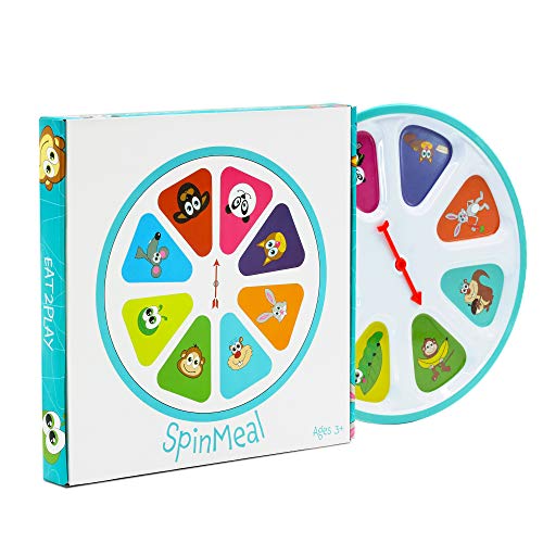 SpinMeal - Healthy Nutrition Plate for Picky Eaters - Spin the Arrow - Meals are Fun Again