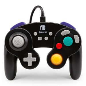 PowerA Wired Controller for Nintendo Switch: GameCube Style - Black