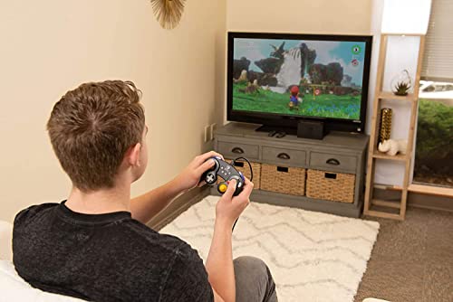 PowerA Wired Controller for Nintendo Switch: GameCube Style - Black