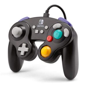 PowerA Wired Controller for Nintendo Switch: GameCube Style - Black