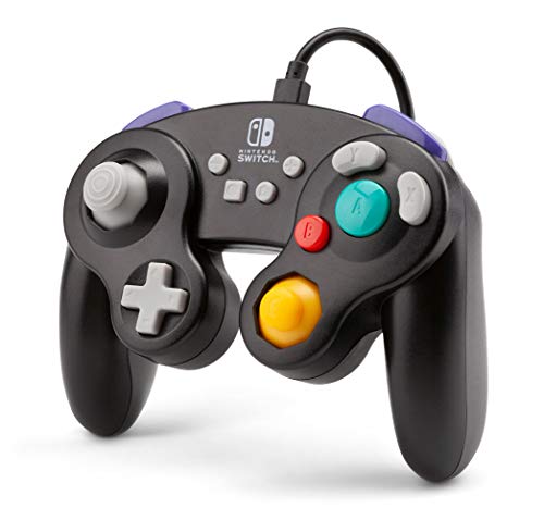 PowerA Wired Controller for Nintendo Switch: GameCube Style - Black