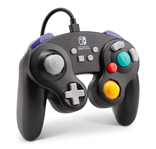 PowerA Wired Controller for Nintendo Switch: GameCube Style - Black