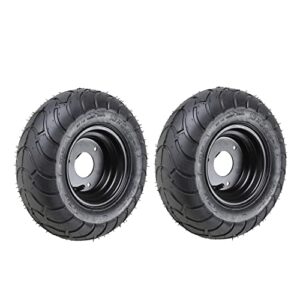 tdpro pack of 2 13x5.00-6 tire for atv quad go kart 4 wheelers