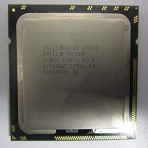 Intel Xeon X5690 Six Core Processor 3.46 GHz 6.4 GT/s 12MB Smart Cache LGA-1366 130W SLBVX (Renewed)