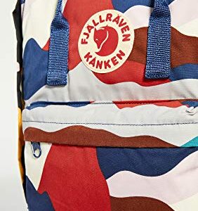 Fjallraven Women's Kanken Backpack, Summer Landscape, Print, Blue, One Size