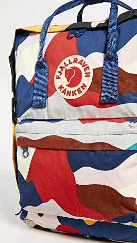 Fjallraven Women's Kanken Backpack, Summer Landscape, Print, Blue, One Size