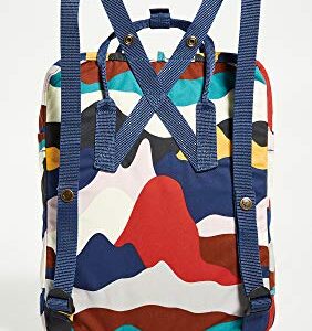 Fjallraven Women's Kanken Backpack, Summer Landscape, Print, Blue, One Size