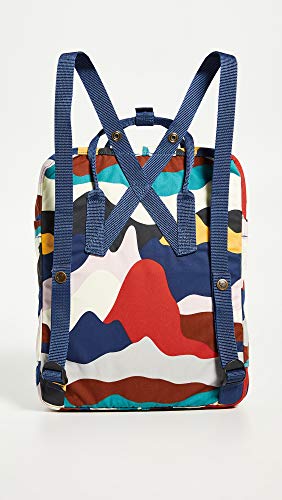 Fjallraven Women's Kanken Backpack, Summer Landscape, Print, Blue, One Size