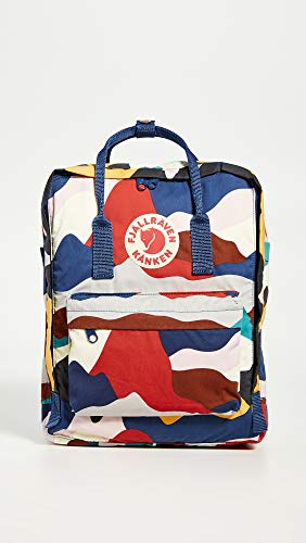 Fjallraven Women's Kanken Backpack, Summer Landscape, Print, Blue, One Size