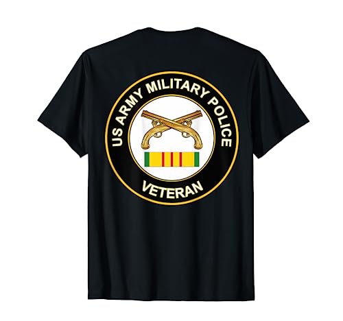 Military Police Vietnam Veteran T Shirt T-Shirt