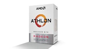 amd yd200gc6fbbox athlon 200ge 2-core 4-thread am4 socket desktop processor with radeon vega graphics