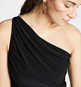 Norma Kamali Women's Diana Gown, Black, S