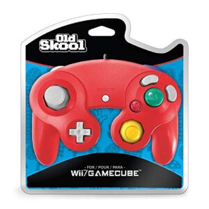 Old Skool GameCube/Wii Compatible Controller - Red/Blue Special Edition