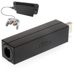 nyko controller adapter - single usb wired adapter for nintendo switch, compatible with super smash bros.