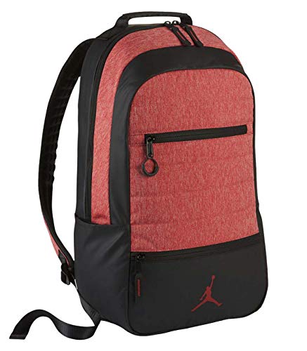 Jordan Unisex Nike Airborne Backpack-Gym Red Heather