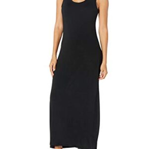 Amazon Essentials Women's Tank Maxi Dress, Black, Small