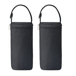 bellotte insulated baby bottle bags (2 pack) - travel carrier, holder, tote, portable breastmilk storage