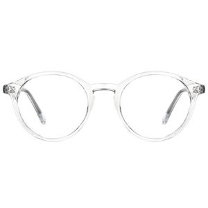tijn blue light blocking glasses men women vintage thick round rim frame eyeglasses
