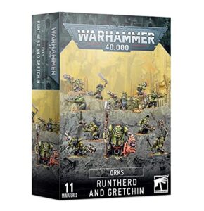 games workshop warhammer 40k - gretchin (2018), multi-colored, one size