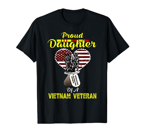 Proud Daughter Of A Vietnam Veteran T shirt | Veterans Day T-Shirt