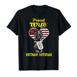 Proud Wife Of A Vietnam Veteran T shirt