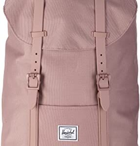 Herschel Retreat Backpack, Ash Rose/Ash Rose Rubber, Classic 19.5L