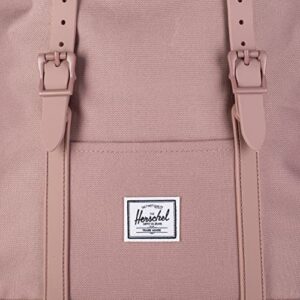 Herschel Retreat Backpack, Ash Rose/Ash Rose Rubber, Classic 19.5L