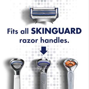 Gillette SkinGuard Men's Razor Blades, 4 Blade Refills