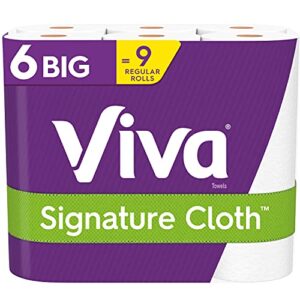 Viva Signature Cloth, Choose-A-Sheet - 6 Big Rolls = 9 Regular Rolls (78 Sheets Per Roll)