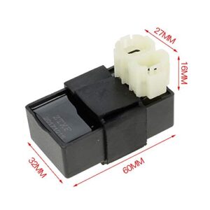 HIAORS 6 Pin AC CDI BOX for GY6 50cc 125cc 150cc ATV Taotao Roketa Sunl Lance Scooter Moped Go Kart 4 Wheeler Quad Bikes Parts