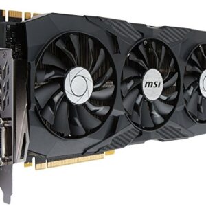 MSI Gaming GeForce GTX 1080 Ti 11GB GDRR5X DirectX 12 352-bit VR Ready Graphics Card (GTX 1080 TI Duke 11G OC) (Renewed)