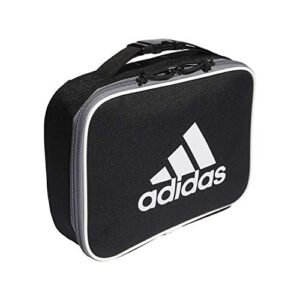 adidas Foundation Insulated Lunch Bag, Black/White, One Size
