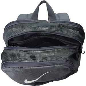 NIKE Brasilia Mesh Backpack 9.0, Flint Grey/Flint Grey/White, One Size