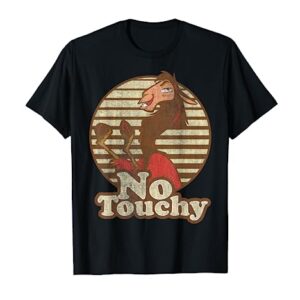 Disney Emperor's New Groove Kuzco Llama No Touchy Short Sleeve T-Shirt