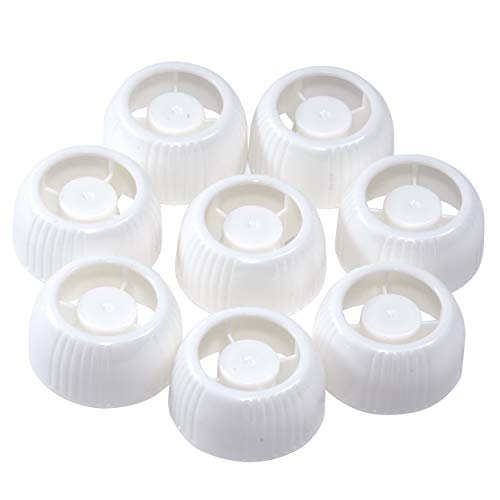 Squooshi Universal Replacement Cap for All Reusable Food Pouches, 8 Count