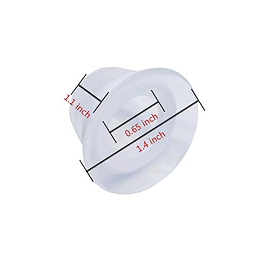 Finever 2Pair Nipplesuckers Nipple Corrector for Flat Inverted Nipples for Breastfeeding Mother or Women Silicone with Clear Case