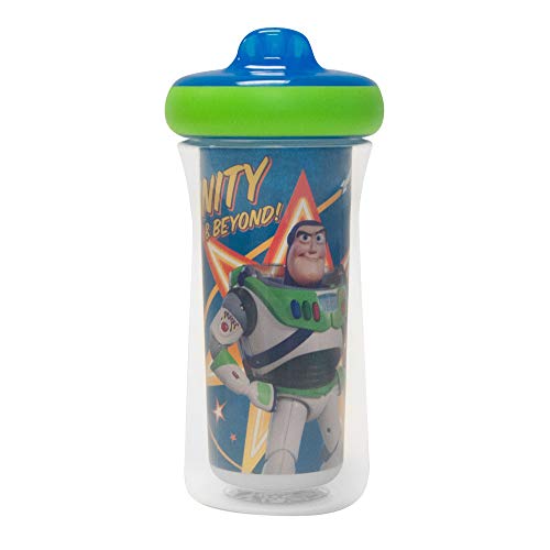 The First Years Disney/Pixar Toy Story Insulated Hard Spout Pack of Sippy Cups for Toddlers, 9 Ounce (Pack of 2)