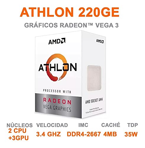 AMD Athlon 240GE with Radeon Vega Graphics Processor