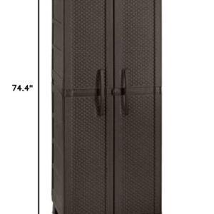 Rimax Storage Cabinets, Brown