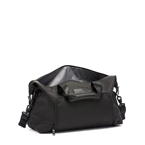 TUMI - Alpha 3 Double Expansion Travel Satchel - Travel Bag for Long Weekends and More - Duffle Bag for Men and Women - Black