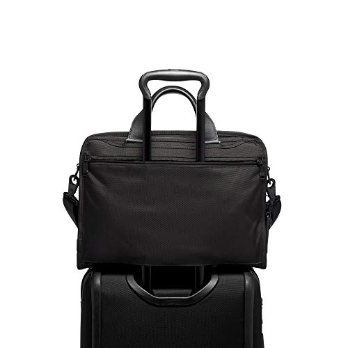 TUMI - Alpha 3 Organizer Portfolio Bag - Briefcase for Men and Women - Black