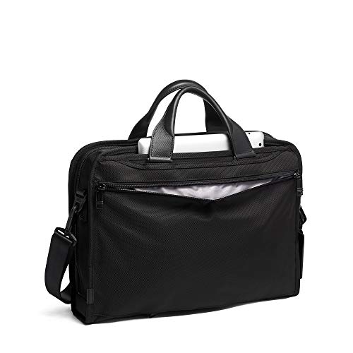 TUMI - Alpha 3 Organizer Portfolio Bag - Briefcase for Men and Women - Black